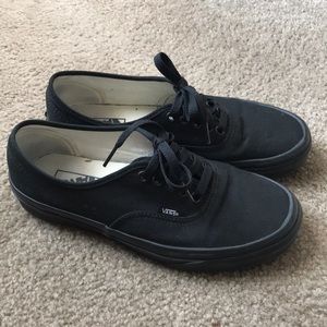 Vans authentic black